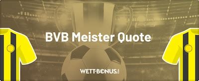 quote meister bundesliga